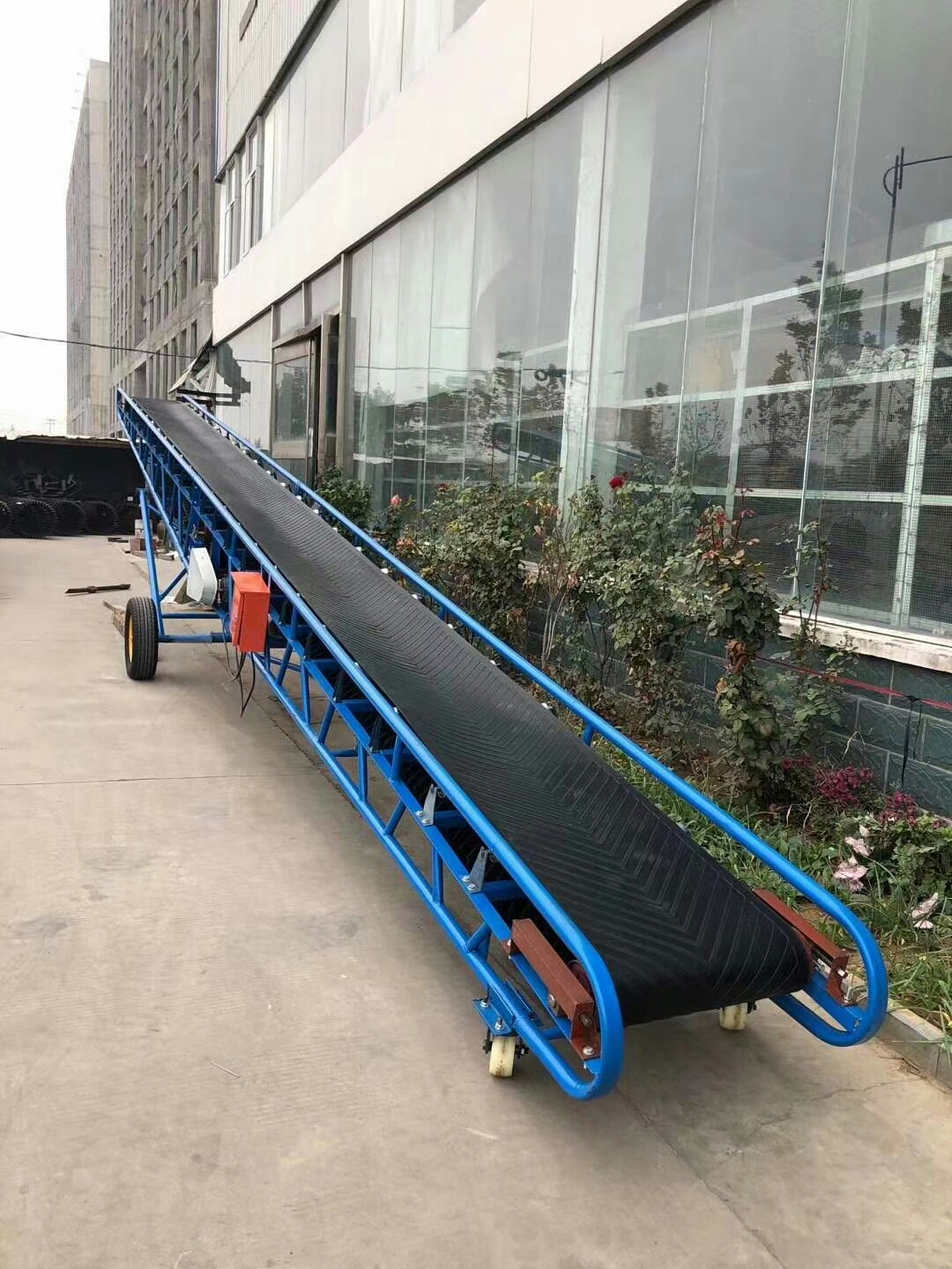 山西煤块装车皮带输送机